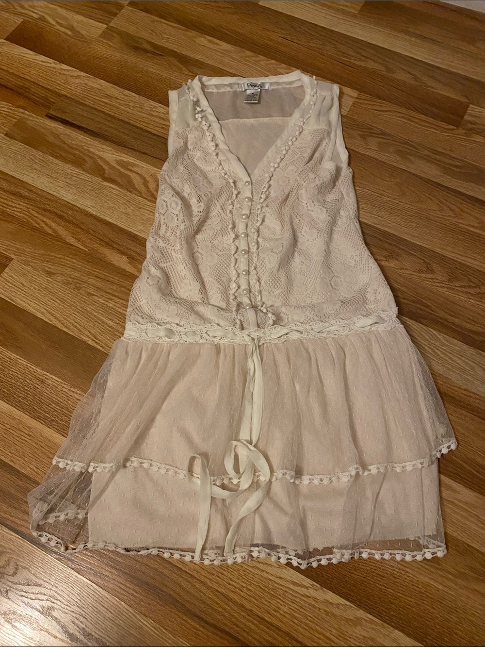 Crochet Bodice Dress